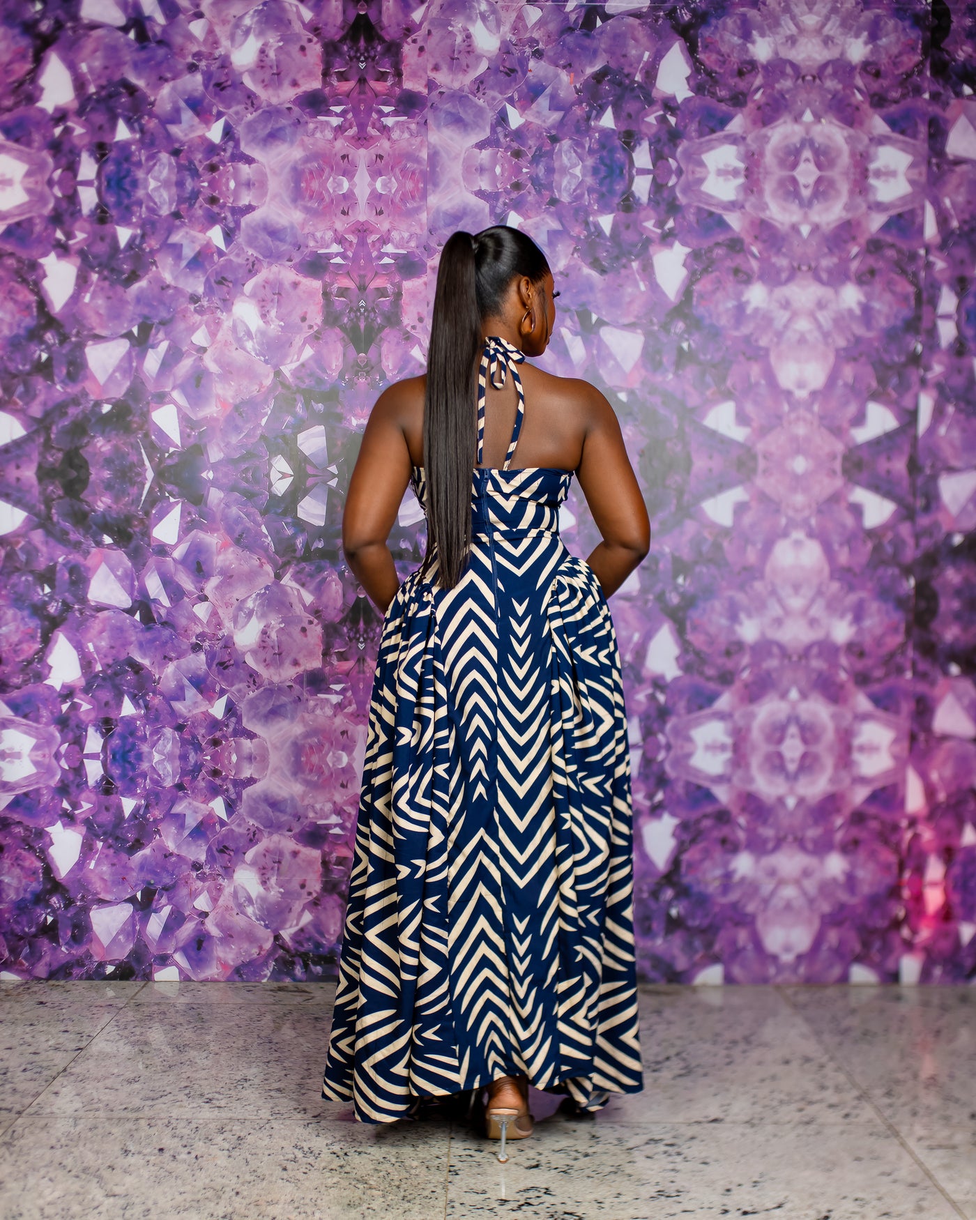 Serenity Dress (Midnight Arrow)