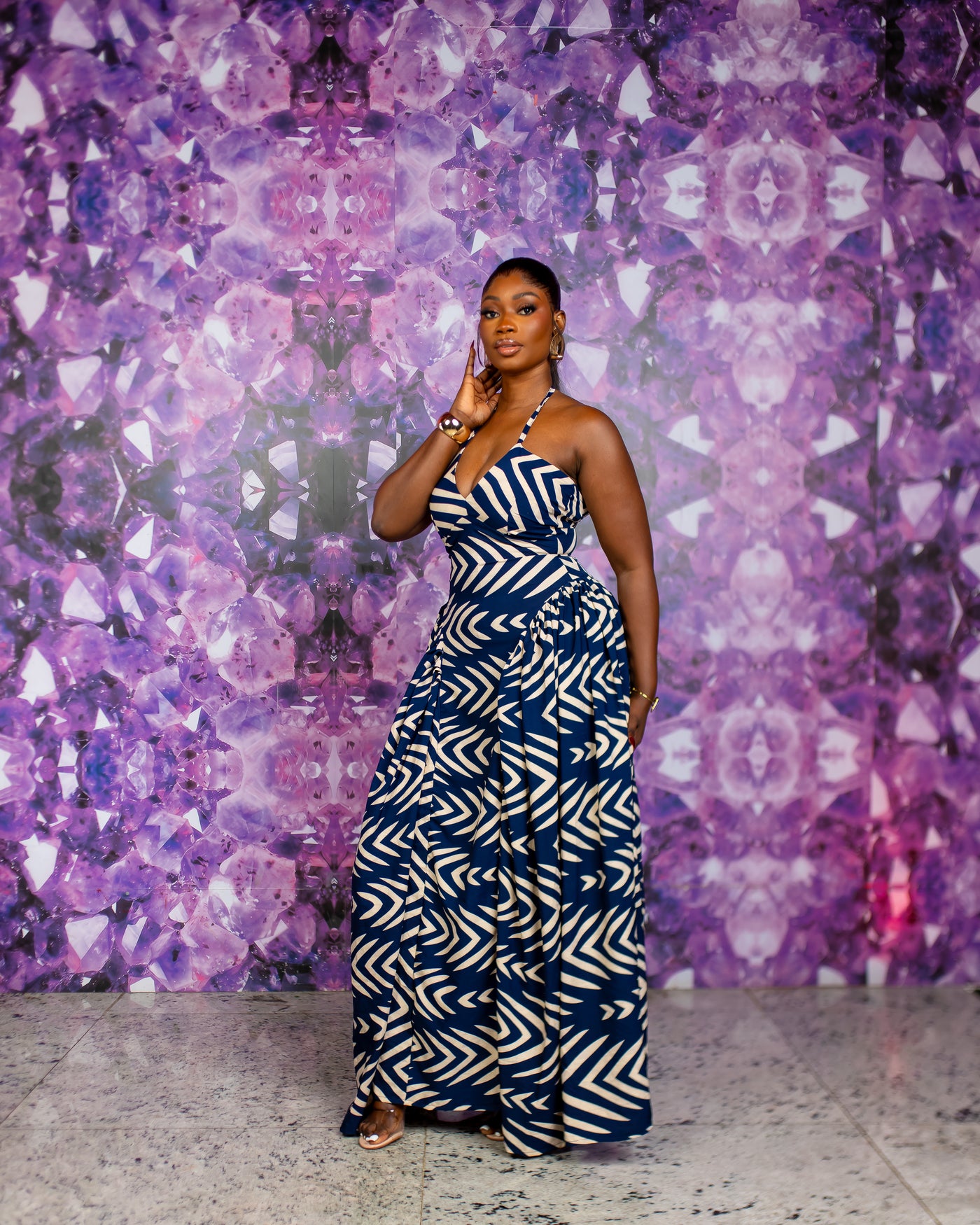 Serenity Dress (Midnight Arrow)