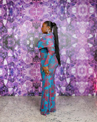 Maryam Transformer Dress (Ziva Custom Print)