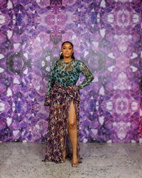 Milan Dress (Sahara Eclipse)