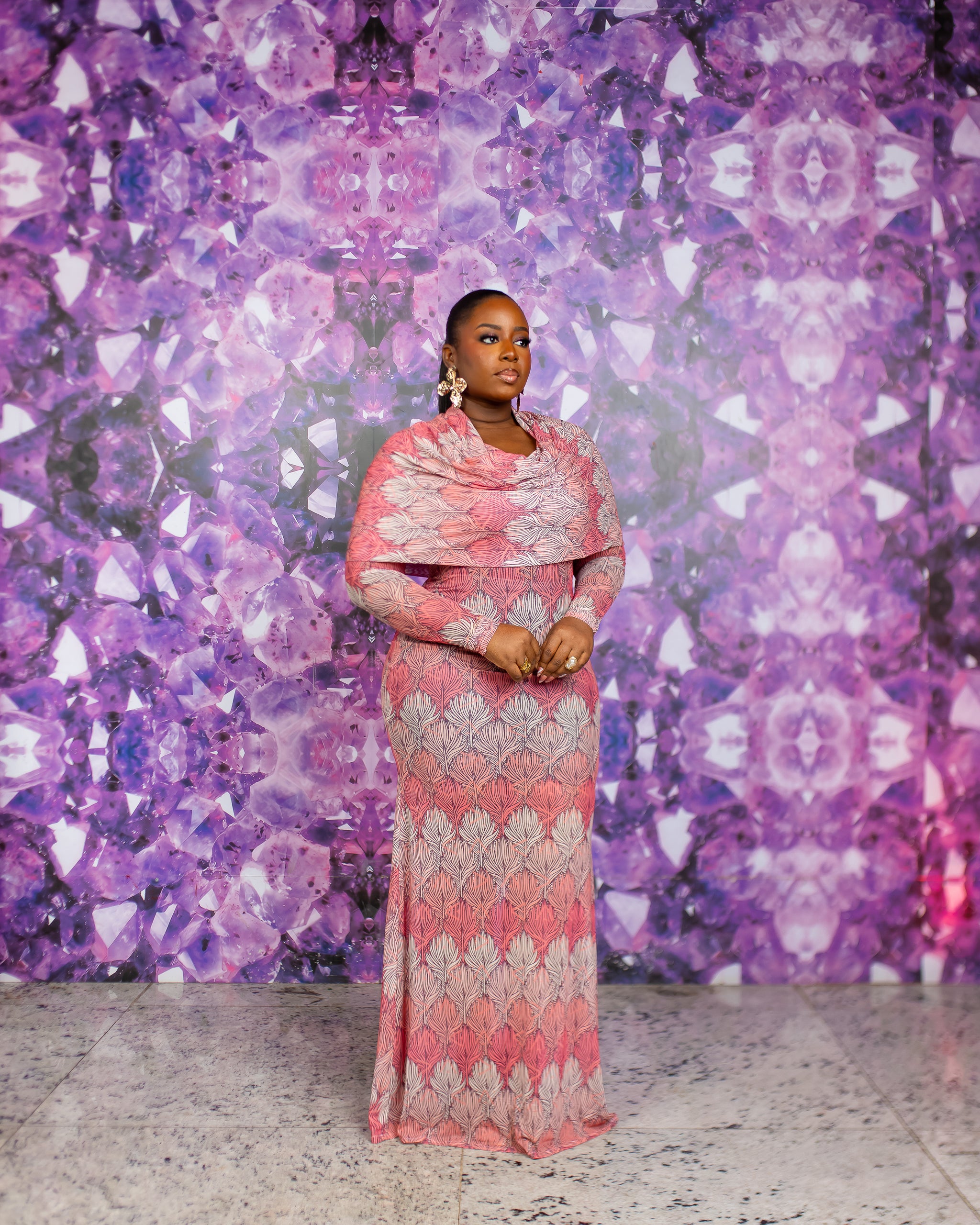 Maryam Transformer Dress (Ziva Custom Print)