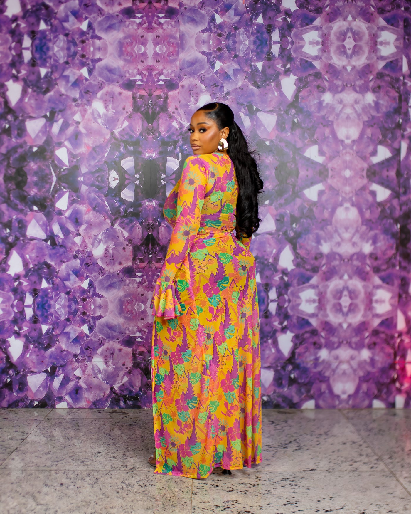 Milan Dress (Ziva Custom Print)