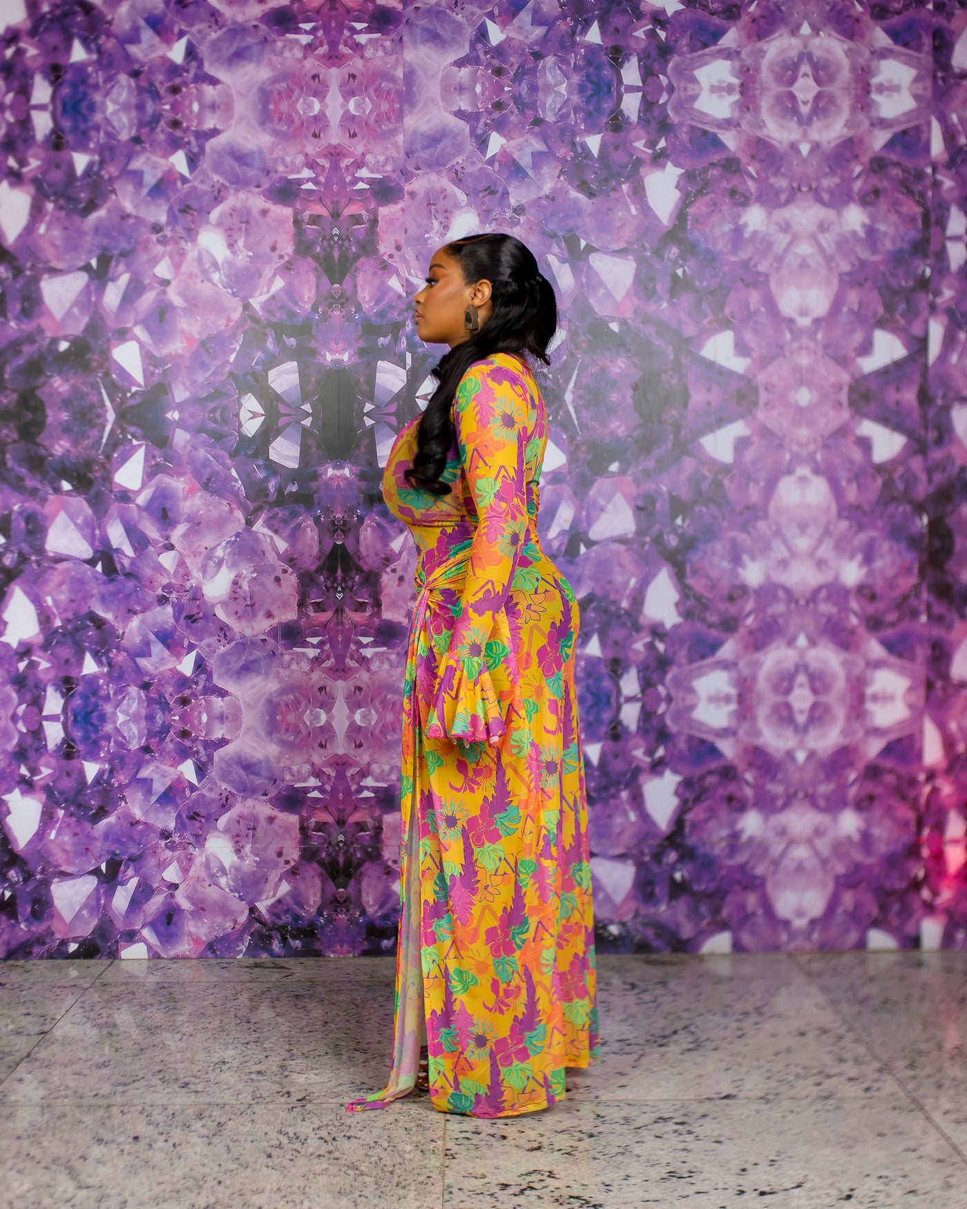 Milan Dress (Ziva Custom Print)