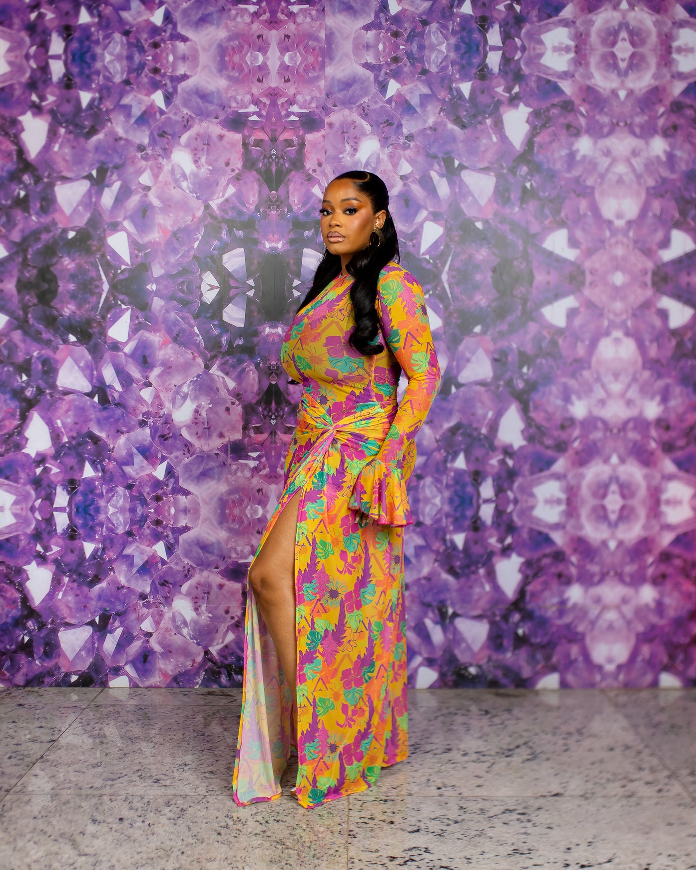 Milan Dress (Ziva Custom Print)