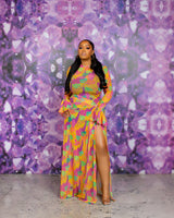 Milan Dress (Ziva Custom Print)