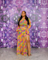 Milan Dress (Ziva Custom Print)