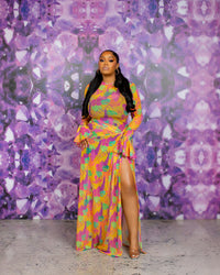 Milan Dress (Ziva Custom Print)