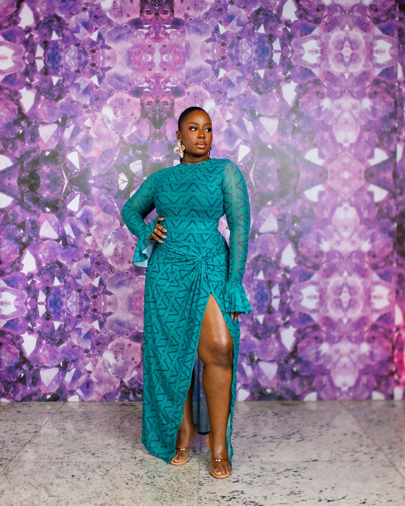 Milan Dress (Ziva Custom Print)