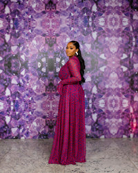 Neriah Dress (Ziva Custom Print)