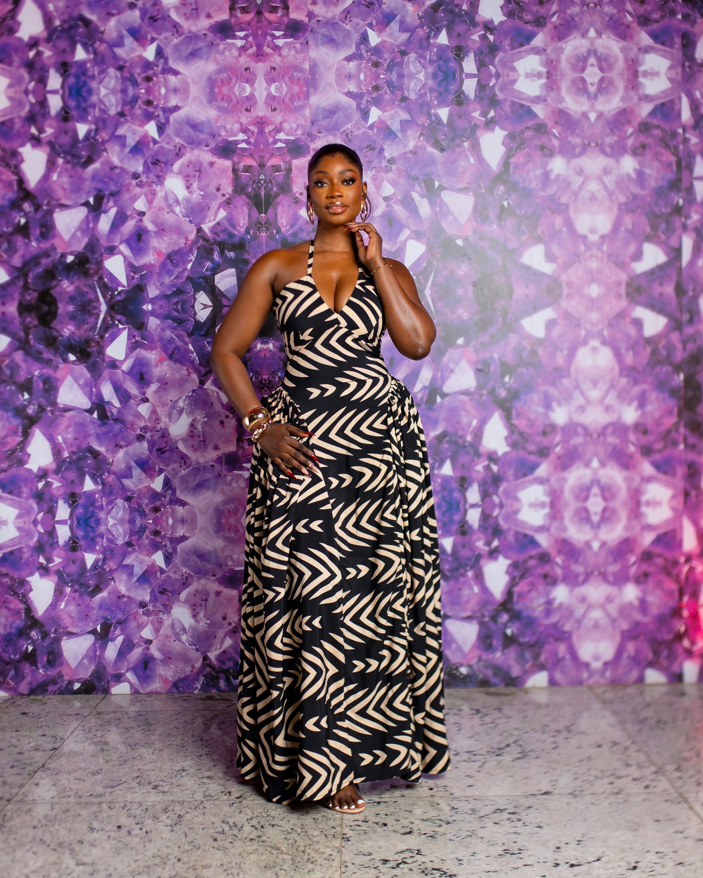 Serenity Dress (Onyx Arrow)